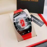 ราคา นาฬิกาผู้หญิง นาฬิกาข้อมือ ผญ นาฬิกาแฟชั่น สายนาฬิกา ยางเรซิน นาฬิกาทรงถังเบียร์ หน้าปัดประดับเพชร ขนาด 45 มม แถมพร้อมกล่องเซทฟรี (16308865717)