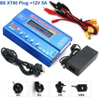 ราคา IMAX B6 80W Battery Charger Lipo NiMh Li ion Ni Cd Digital Lipro Balance Charger Discharger AC Power 12V 5A Adapter For Rc Car (19888830310)