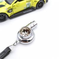 ราคา เสียงนกหวีดจริง Turbo พวงกุญแจแขนแบริ่ง Spinning Auto Part Turbine Turbocharger Key Chain Ring (15584914609)