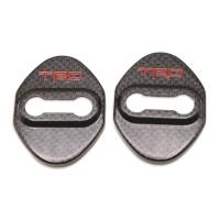 ราคา ฝาครอบกลอนล็อคประตู ซ้าย ขวา TRD เคฟล่าร์ดำ Kevlar Black ใส่ Toyota Revo Fortuner Innova 2 ชิ้น (359394065)