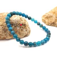 ราคา หินอพาไทต์ Apatite 6 มิล เสริมสร้างความคิดสร้างสรรค์ หินมงคล หินสี หินนำโชค กำไลหินมงคล กำไลหิน กำไลข้อมือ กำไลหินเสริมดวง หินสีฟ้า By Meechok (12491421865)