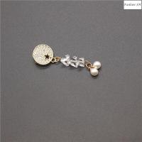 ราคา จี้แฟชั่นคริสตัลเข็มกลัดมุก M70004 (8306481294)