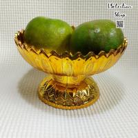 ราคา พานบัวหลวง พานพลาสติกลายไทย ขนาด 14 cm จำนวน 1 ชิ้น (8555138880)