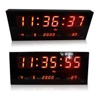 ราคา นาฬิกาดิจิตอล LED DIGITAL CLOCK แขวนผนัง รุ่น JH3615ไฟสีแดง (5880042658)