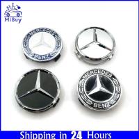 ราคา MIBUY 2PcsเหมาะสำหรับMercedes Benzที่ครอบยี่ห้อรถยนต์75มม ที่ครอบยี่ห้อรถยนต์มาตรฐานHub CenterมาตรฐานBenzที่ครอบยี่ห้อรถยนต์Amgตกแต่งสำหรับMercedes Benzฝาครอบล้อยางศูนย์75มม (4871786711)
