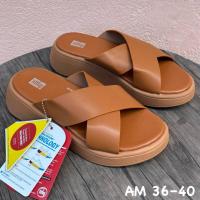 ราคา รองเท้าแตะ FitFlop งานชนช็อป รองเท้าผู้หญิง รองเท้าแตะเพื่อสุขภาพ สินค้านำเข้างานเกรด A พื้นนุ่มใส่สบายมาก สินค้าตรงปก 100 (20483733481)