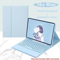 ราคา บลูทูธแป้นพิมพ์ทัชแพดสำหรับ Samsung Galaxy A8 10 5 2021 Tab S6 Lite 10 4 S7 11 2020 A7 10 4 2020แม่เหล็ก (12188501431)