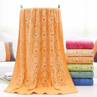 ราคา at homemart ผ้าเช็ดตัว ผ้าขนหนู ผ้าเช็ดตัวนาโน ลายกระต่าย skip รุ่นหนาพิเศษ ขนาด 70x140 cm (19767209456)