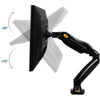 ราคา Ecotech NB North Bayou F80 17 27 PC Monitor Arm Adjustable Gas Spring Full Motion Ergonomic Gaming Monitor Mount Tilt Swivel 2kg to 6 5kg VESA 75 100mm (11216763732)