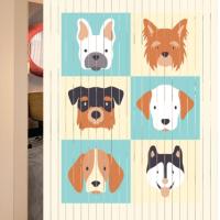 ราคา มู่ลี่ประตู มู่ลี่พรางตา PVC ขนาด 80X200 ซม (10269834660)