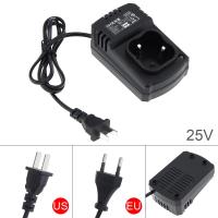 ราคา 25V DC ชาร์จรองรับ100 240V สำหรับสว่านไร้สายแบตเตอรี่ลิเธียม Li Ion ไขควงไฟฟ้าเจาะ ไฟฟ้าประแจ (8259769449)