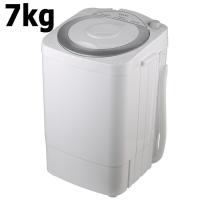 ราคา เครื่องซักผ้า เครื่องซักผ้าถังเดียว Washing Machine 7KG เครื่องซักผ้าเล็ก เครื่องซักผ้ามินิ เครื่องซักผ้าขนาดเล็ก เครื่องซักผ้ามินิฝาบน (20324674203)