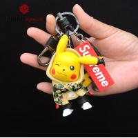 ราคา กระเป๋าพวงกุญแจของขวัญสำหรับแฟนพวงกุญแจปิกาจูพวงกุญแจห้อยกระเป๋าหน้ายิ้มคาวบอย (20679989724)