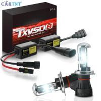 ราคา CarTnT 1ชุด หลอดไฟ บัลลาสต์ xenon H7 H11 55W ไฟหน้ารถ HID ชุด H1 H3 H4 H8 9005 HB3 9006 9012 3000K 4300K 5000K 6000K 8000K 10000K 12000K 12V HID ชุดเปลี่ยน (16009766036)