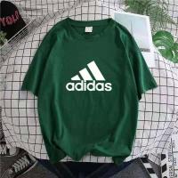 ราคา Adidas เสื้อยืดคู่ฤดูร้อนเสื้อยืดกีฬาธรรมดาเรียบง่ายไซส์ใหญ่สำหรับชายและหญิงมี9สี (12880917819)