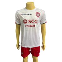 ราคา ชุดกีฬา ชุดฟุตบอล ผู้ใหญ่ เกรดA สโมสรฟุตบอล SCG เมืองทอง 2021 22ได้เสื้อ กางเกงคุณภาพพรีเมี่ยมสินค้าถ่ายจากงานจริง (14244642342)