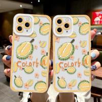 ราคา เคสไอโฟน for IPhone 14 Pro 14 iPhone 13 Pro Max เคส ไอโฟน11 12 11 Pro Max 14 Pro Max 14 Plus iPhone SE 2020 SE 2022 X XS Max เคสไอโฟน xr เคสไอโฟน7พลัส iPhone 8 Plus Case เคสไอโฟนทุเรียนสีสันสด (164581