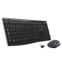 ราคา Logitech เมาส์แป้นพิมพ์ไร้สาย MK270ขนาด2 4กิกะเฮิร์ตซ์ชุดเมาส์คีย์บอร์ดแป้นพิมพ์ไร้สายตามหลักสรีรศาสตร์พร้อมปุ่มมัลติมีเดีย8ปุ่มสำหรับแล็ปท็อปพีซี (17319083288)