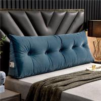 ราคา Big triangle love seat cushion for leaning on of the head of a bed backrest soft waist support package tatami bed pillows to unpick and wash bed back of a chair (16183569896)