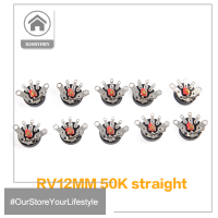 ราคา HITN 10ชิ้น เซ็ต STRAIGHT ANGLE Radio Potentiometer RV12MM B103 B10K B503 B50K Power Amplifier Volume Potentiometer พร้อม SWITCH (20680508487)