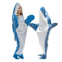 ราคา Grey Blue Shark Onesies Cos Suit Adult Cosplay Pyjamas Cartoon Halloween Costume Sleepwear Jumpsuit Children Clothes (20465029645)