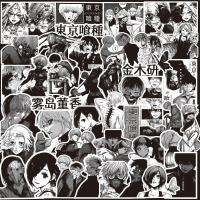 ราคา Tokyo Ghoul สติ๊กเกอร์ตกแต่งกระเป๋าคอมพิวเตอร์เคสโทรศัพท์มือถือภาพตัดปะขาวดำ (20320486989)