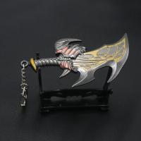 ราคา เกม God of War 5 Ragnarok พวงกุญแจค้อนของ Thor Mjolnir Kratos Blades of Exile Leviathan ขวานอาวุธจี้ Keyring เครื่องประดับ (20516711565)
