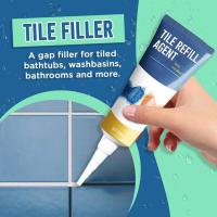 ราคา ล่าสุดวันที่การผลิต 1Pcs กันน้ำ Gap ความงาม Grout กระเบื้องเซรามิก Grouting ซ่อมแซมตัวนำกระเบื้องกาวอีพ็อกซี่ซีล Professional Grout Aide Repair กระเบื้องปากกาเติม Wall Porcelain (9628461335)