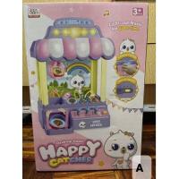 ราคา happy Catcher desktop game ตู้คีบตุ๊กตา ตู้คีบกาชาปอง คีบได้จริง ลายน่ารัก (20413750857)