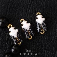 ราคา Leila Amulets แมลงภู่คำหลวง รุ่นเปิดโชคโภคทรัพย์ Baby Leila Collection สีขาวดำ พร้อมกำไลหินฟรีตามรูป (19474103481)