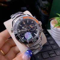 ราคา นาฬิกาโอเมก้าOMEGAออโต Automaticกระจกกันรอย ตัวเรือนสายStainless Steelหน้าปัด 40mmพร้อมกล่องแบร์น (17802523002)