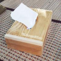 ราคา กล่องทิชชู่ กล่องใส่กระดาษทิชชูแบบยาว Tissue box กล่องใส่กระดาษทิชชูทึบ งานวินเทจมาก งานดิบ ไม้สัก กล่องทิชชู กล่องไม้ กล่องอเนกประสงค์ (6548554348)