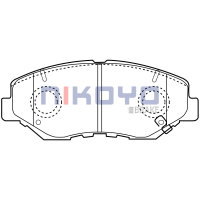 ราคา NIKOYO BRAKE ผ้าเบรค HONDA civic fc ปี 2016 รับประกันสินค้า3เดือน จัดส่งฟรี N3110 (11092944064)