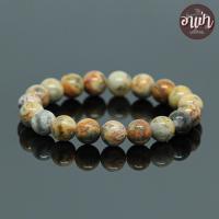 ราคา อาเป่า หินเครซี่เลซอาเกต Crazy Lace Agate ขนาด 10 มิล คัดหิน หินหัวเราะ หินแห่งความสุข หินมงคล กำไลหินสี กำไลหินนำโชค หินสีส้ม หินมงคล (4093454150)