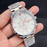 ราคา นาฬิกา BOSCK นาฬิกาผู้ชาย นาฬิกาข้อมือ ผู้ชาย นาฬิกาทางการ สายนาฬิกา สแตนเลส หน้าปัด 43 มม (20853870358)