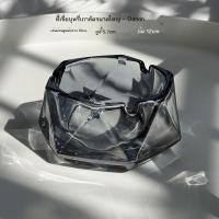 ราคา สไตล์อินที่เรียบง่ายหรูหราน้ำเกาลัดที่เขี่ยบุหรี่แก้วแฟชั่นอินเทรนด์โฮมออฟฟิศคริสตัลระดับไฮเอนด์ที่เขี่ยบุหรี่ (20510046089)