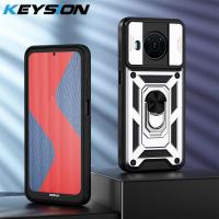 ราคา KEYSION เคสสำหรับ NOKIA กันกระแทก X100 5G C30 C20 C10สไลด์ C1ป้องกันเลนส์กล้องขาตั้งโทรศัพท์โทรศัพท์เคสสำหรับโนเกีย G10 G20 (17112061933)