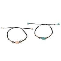 ราคา BODHI กำไลลูกปัด2ชิ้นตกแต่งลายเต่าย้อนยุคงานประดิษฐ์ทำมือปรับได้ของตกแต่งหินโบฮีเมียนแบบพกพาเครื่องประดับผ้ากำไลข้อมือ (20894288581)