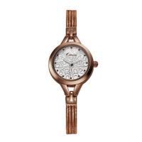 ราคา Kimio นาฬิกาข้อมือผู้หญิง สายสแตนเลส รุ่น KW532 Brown Gold Clearance ลดสุดๆ (1478266478)