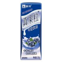 ราคา นมทีมีผลไม้จรีงๆๆ มีคุณค่าทางโภชนาการ mengniu fruit milk 250ml 蒙牛真果粒 (8468876676)