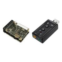 ราคา 1 Pcs 7 1 Channel USB External Sound Card Audio Adapter 1 Pcs Stereo Bluetooth Audio Power Amplifier Board Module (20604305341)