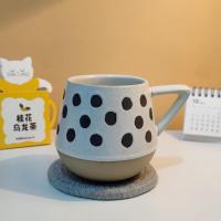 ราคา STOCK Japanese Style Handmade Coffee Cup Rough Pottery Retro Ceramic Mug High Value Couple Water Cup Simple Cup Gift (20343529190)