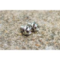 ราคา น็อตอุดกระจก ปิดรูกระจก ราคาต่อคู่ Honda Giorno 125 สีเลส (20579153722)