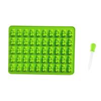 ราคา PETISEE 50ช่อง แม่พิมพ์สำหรับหล่อ เครื่องทำช็อกโกแลต ซิลิโคนทำจากซิลิโคน แม่พิมพ์รูปหมี แม่พิมพ์หมีเยลลี่ รูปร่างหมีเหนียว แม่พิมพ์รูปหมี ถาดขนมเค้ก (20534382773)