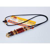 ราคา สร้อยพระเชือกร่ม สร้อยคอ สร้อยคอแฟชั่น สร้อยพระตะกรุดเม็ดทองเลเซอร์ ไม้พยุงห้อยพระได้อีกองค์ห้อยได้2องค์ คะ (10930829615)