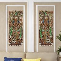 ราคา แผ่นไม้แกะสลักแผ่นไม้สัก แผ่นไม้ติดผนังลายเทวดา เทวดาติดผนัง ฉลุลายรูปเทวดา แผ่นไม้แขวนผนัง ตกแต่งบ้านเรือน (20977034191)