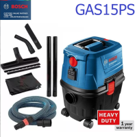 ราคา BOSCH เครื่องดูดฝุ่น รุ่น GAS15PS เลือกระหว่างการดูดและการเป่าได้ตลอดเวลา เครื่องมือช่าง รับประกัน (20757318187)