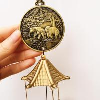 ราคา โมบายลมกระดิ่งลม ระฆังลม 1 ชั้น กระดิ่งสามลูก (20547152683)