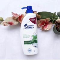ราคา 850 ml ผลิต 07 23 ไซส์ จัมโบ้ แชมพูขจัดรังแค เฮด แอนด์ โชว์เดอร์ Head Shoulders Shampoo Anti Dandruff สีเขียว (17039454662)