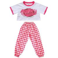 ราคา เสื้อครอปสำหรับเด็ก10ถึง12ฮิปฮอปเสื้อครอปเอวลอยกระโปรงลายสก็อตเสื้อยืดกางเกงเต้นรำแนวสตรีทกางเกงขาสั้นสไตล์แจ๊สชุดชุดเสื้อผ้าในช่วงฤดูร้อนสำหรับเด็ก (19661090383)